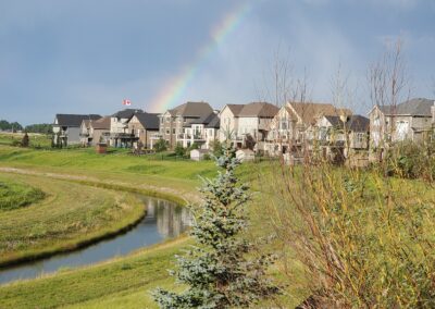 Rainbows over Lakes of Muirfield