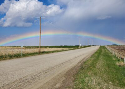 Wheatland county rainbow