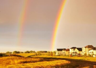 Double Rainbow at the Lakes of Muirfield